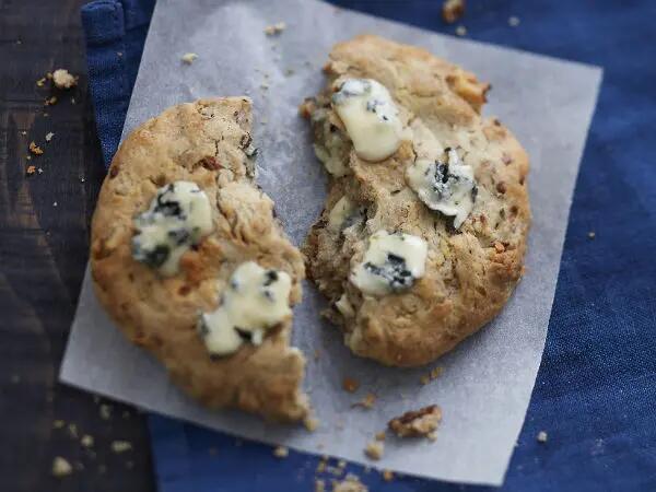 Recettes : Cookies sucrés-salés au fromage bleu