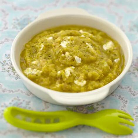 Puree De Ratatouille Douce Au Fromage Frais Recette Au Fromage