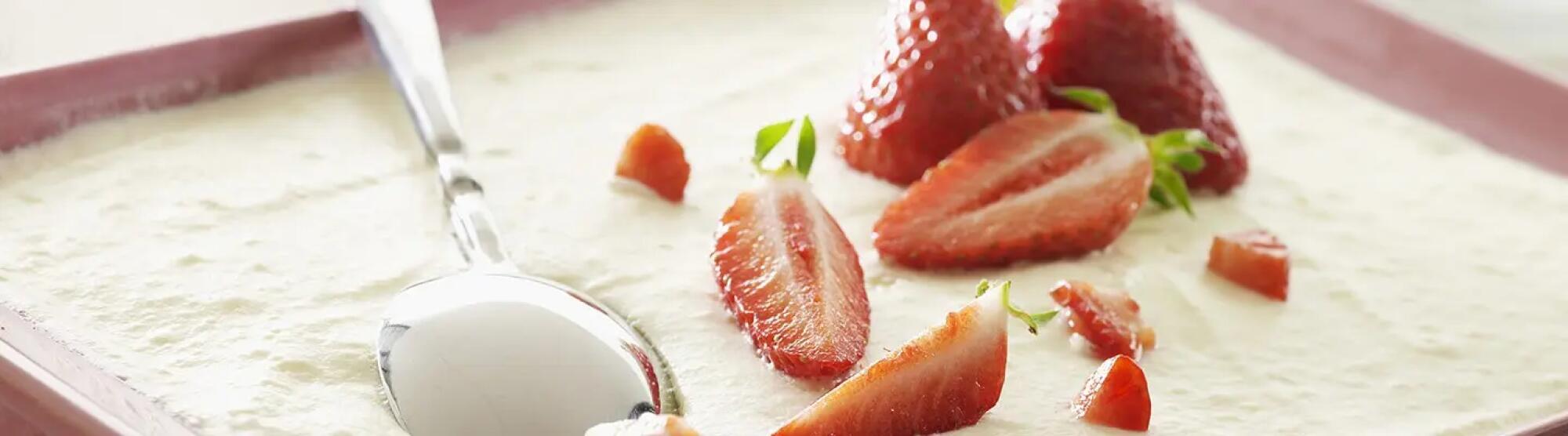Recette : Tiramisu aux fraises allégé