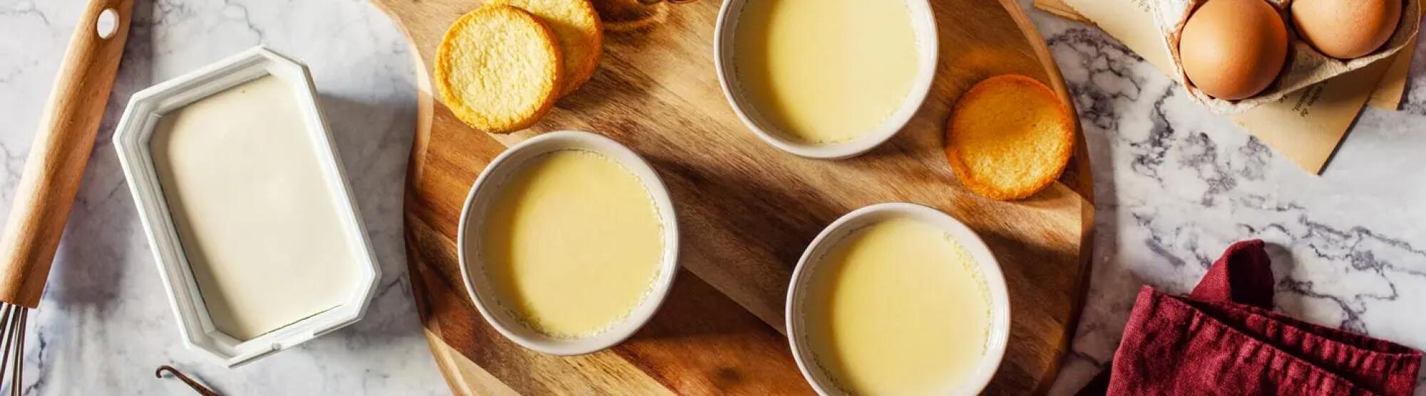 Recette : Crème vanille au fromage frais