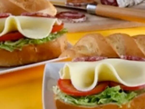 Recettes : Sandwich nicois au fromage