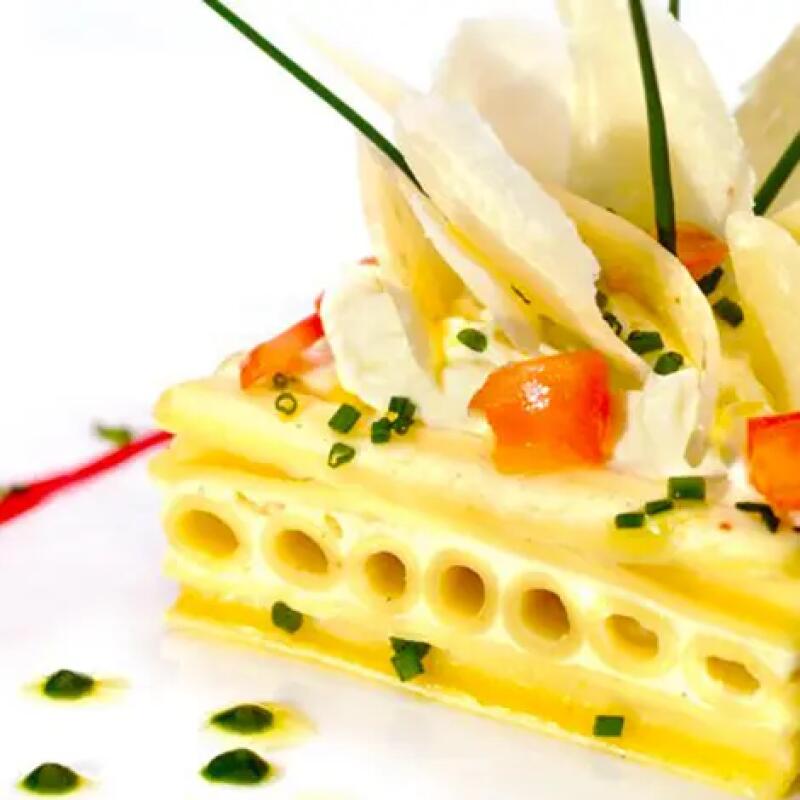 Recette : Gratin de macaronis au fromage frais
