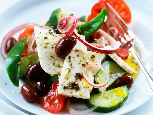 Recettes : Salade grecque (à la feta)
