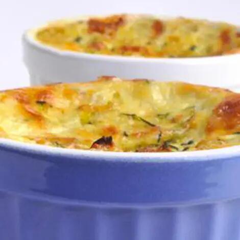 Flan de courgettes au chèvre Recette au fromage