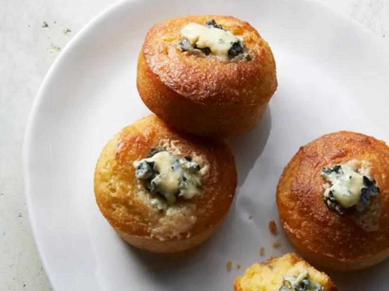  Muffins de châtaignes & fromage bleu