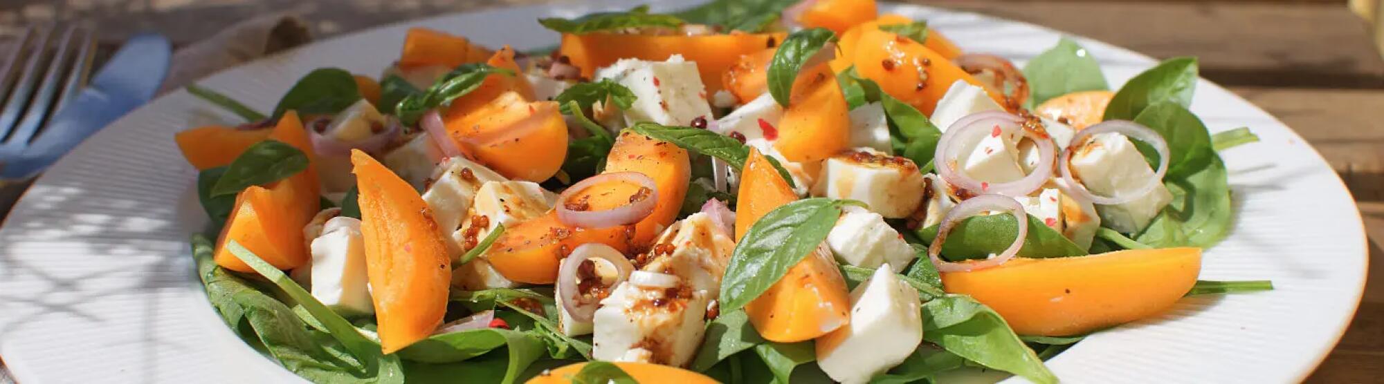 Recette : Salade de carottes à l'abricot et fromage de brebis