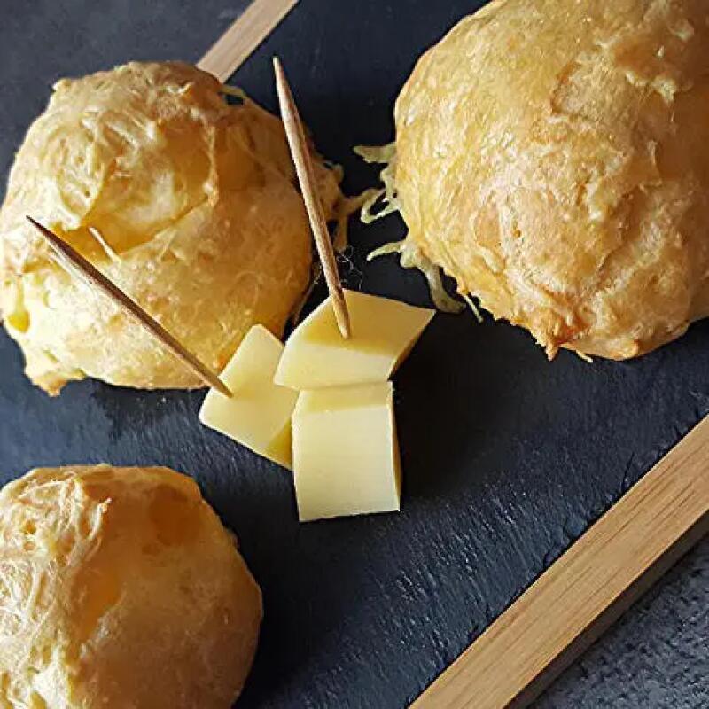 Recette : Gougères au fromage râpé
