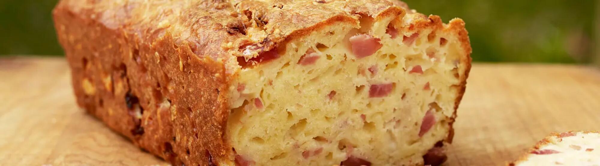 Recette : Cake jambon fromage