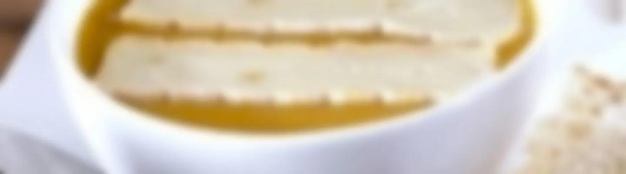 Recette : Soupe potiron-châtaigne au fromage