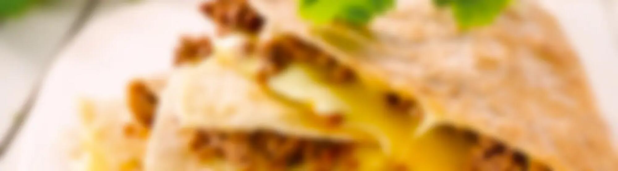 Recette : Quesadillas au fromage à raclette