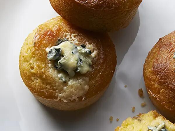 Recettes : Muffins de châtaignes & fromage bleu
