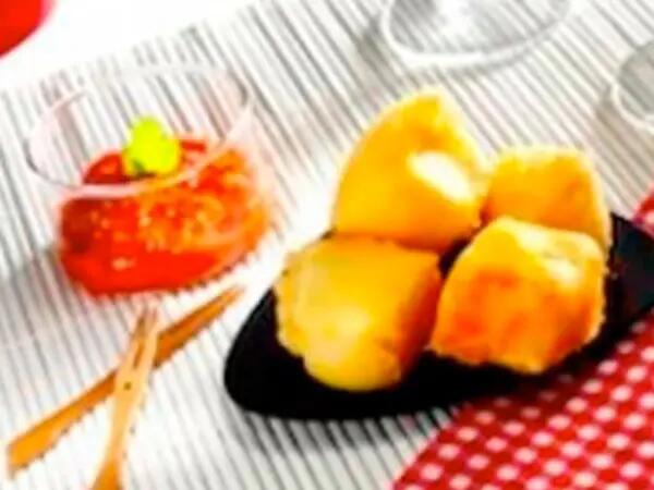 Recettes : Croquettes de brie au chutney de tomate