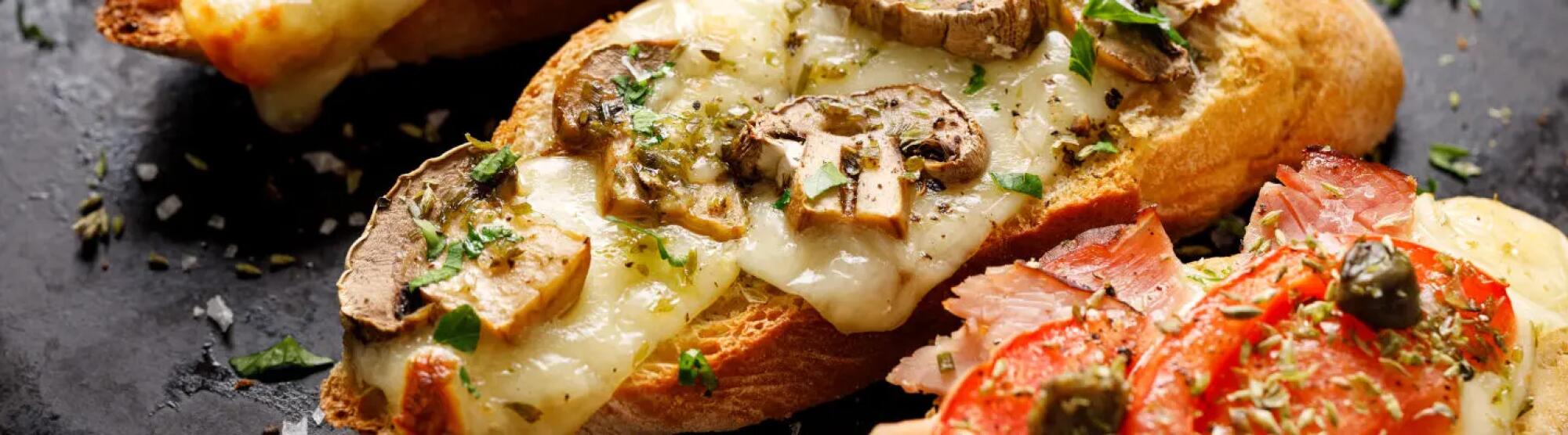 Recette : Tartines basques au fromage de brebis