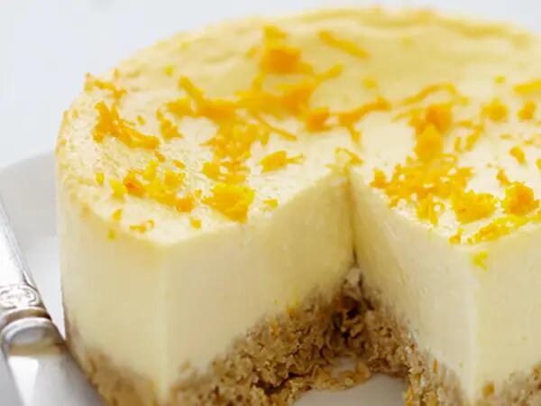 Recettes : Cheesecake aux oranges et fromage frais