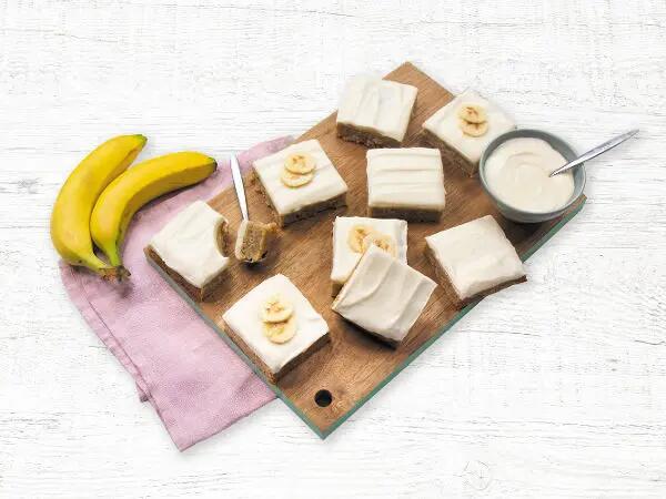 Recettes : Banana bread, glaçage au fromage frais