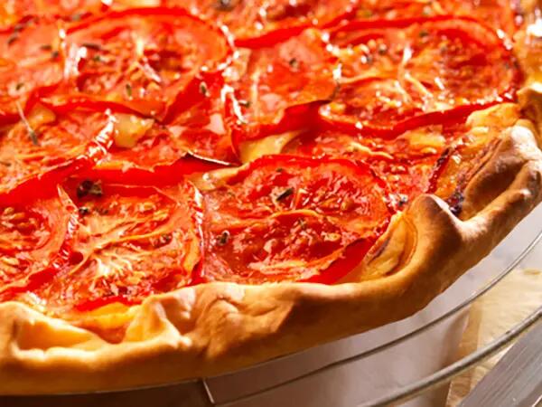 Recettes : Tarte aux tomates et au camembert