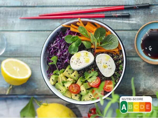 Recettes : Buddha bowl complet au fromage