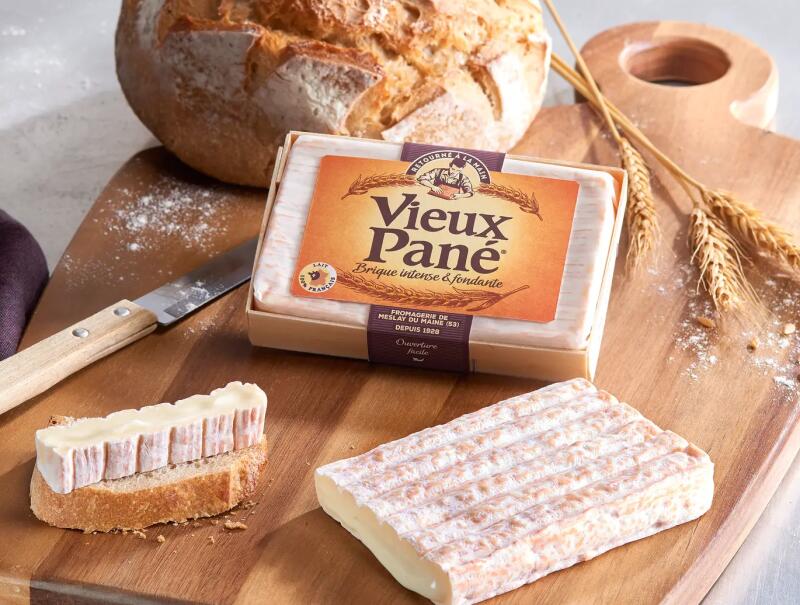 Vieux Pané brique packshot ambiance pain cadre