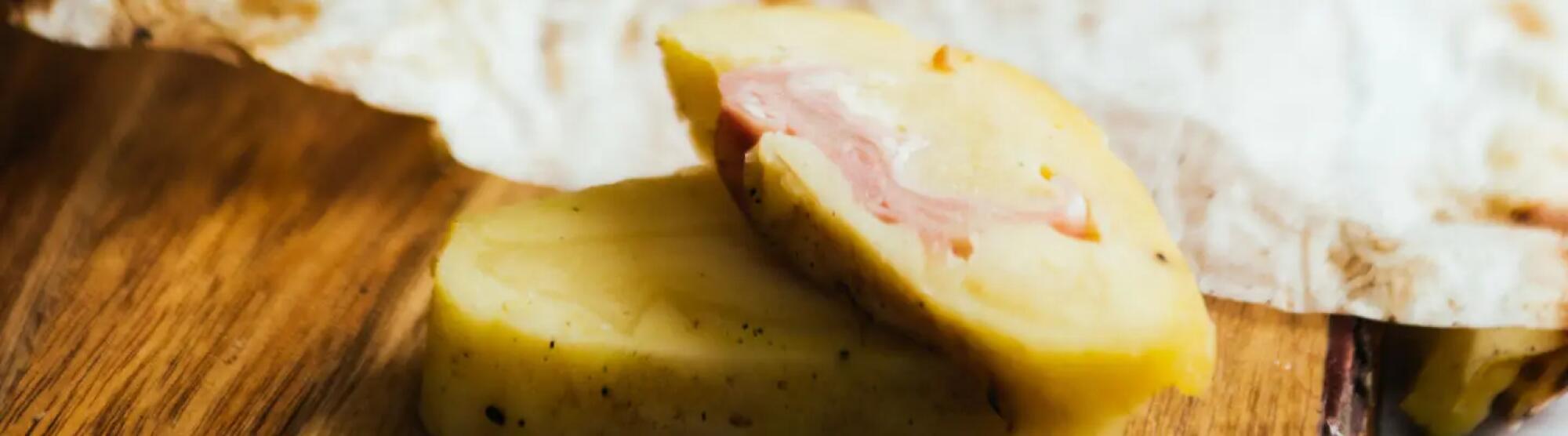 Recette : Roulé de pomme de terre et fromage à raclette
