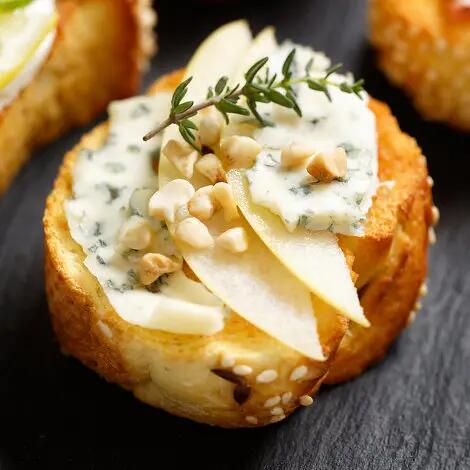 Recette Poire Roquefort Aperitif