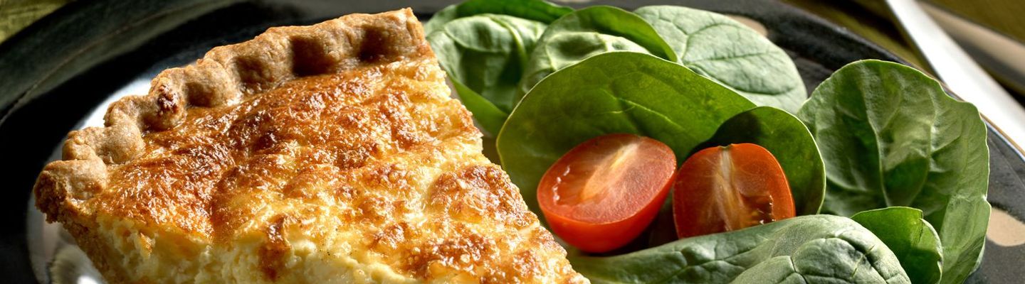 Recette de quiche au comté